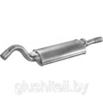 Глушитель задняя часть  Audi 80