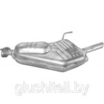 Глушитель задняя часть  Opel Vectra