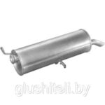 Глушитель задняя часть  Peugeot 307