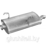 Глушитель задняя часть PEUGEOT 206