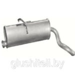 Глушитель задняя часть CITROEN BERLINGO, PEUGEOT PARTNER