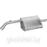 Глушитель  задняя часть DAEWOO NUBIRA